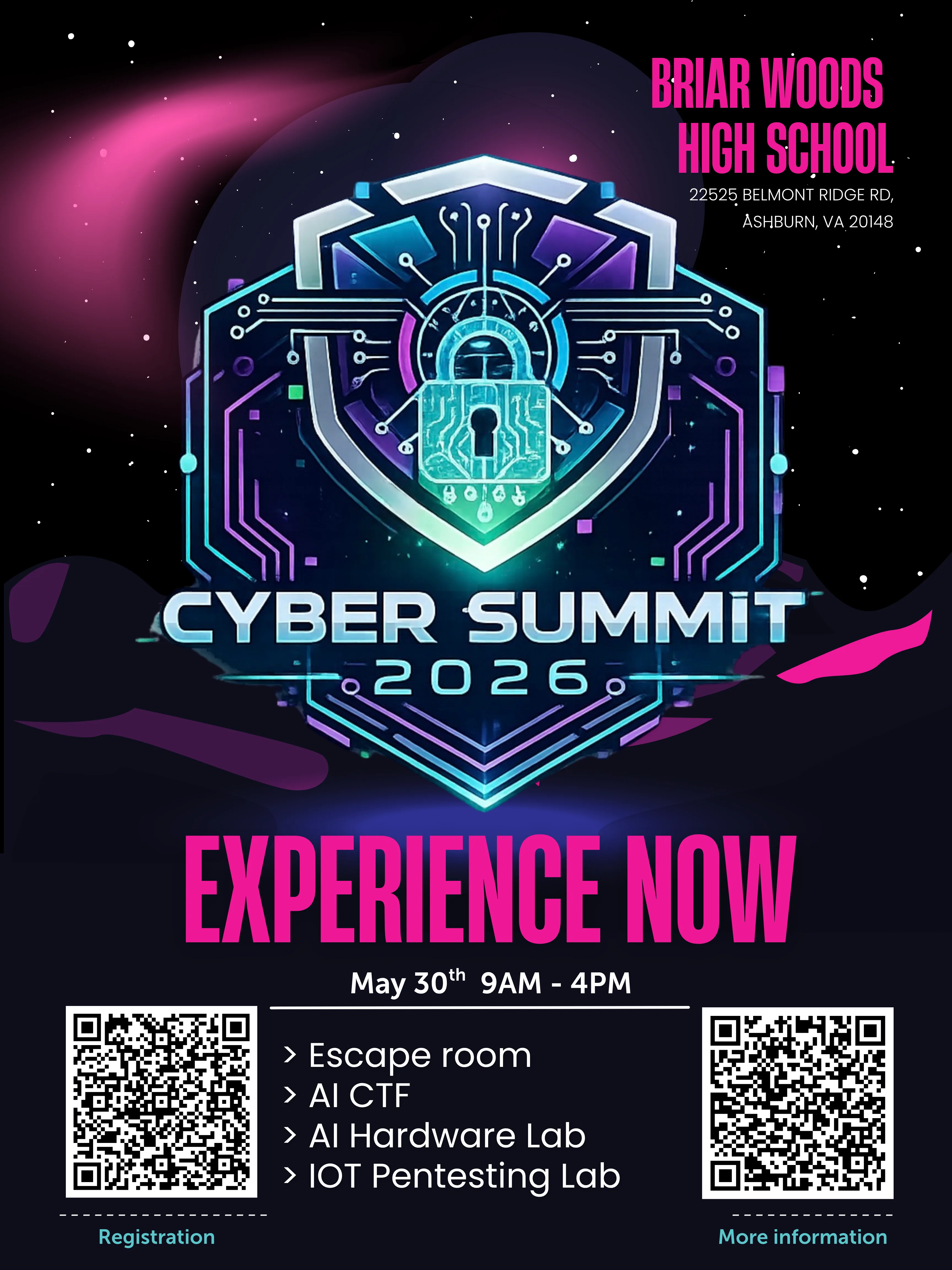 Cyber Summit 2026 event poster